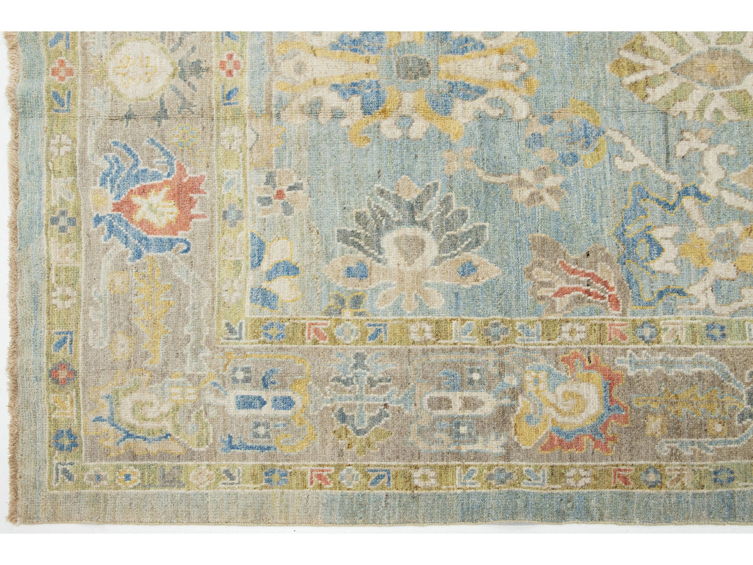 Modern Sultanabad Wool Rug 6 X 11