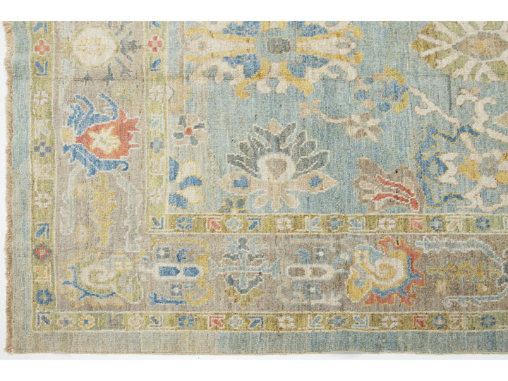 Modern Sultanabad Wool Rug 6 X 11