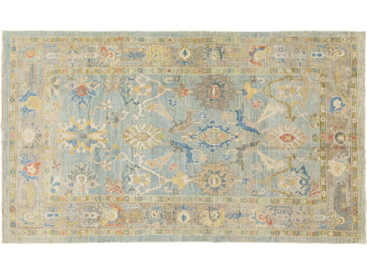 Modern Sultanabad Wool Rug 6 X 11