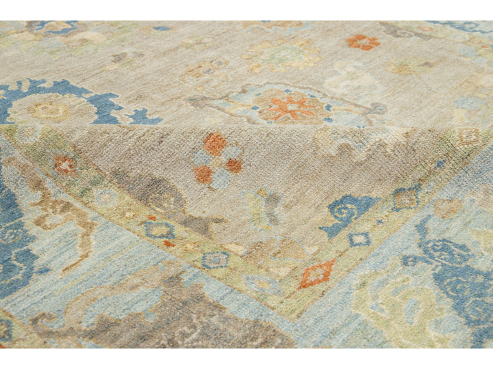 Modern Sultanabad Wool Rug 6 X 10