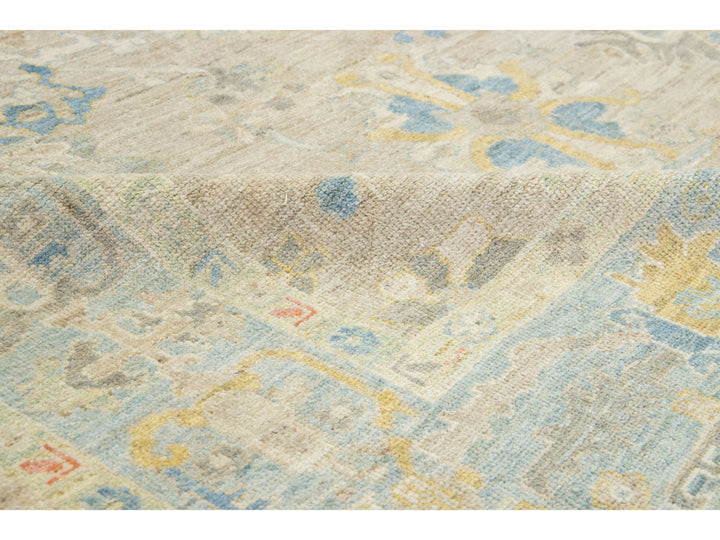 Modern Sultanabad Wool Rug 6 X 9