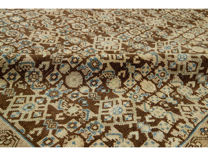 Antique Malayer Wool Rug 7 X 10