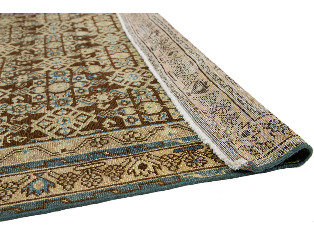 Antique Malayer Wool Rug 7 X 10