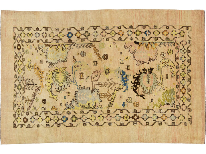 Modern Revival Wool Rug 7 X 10