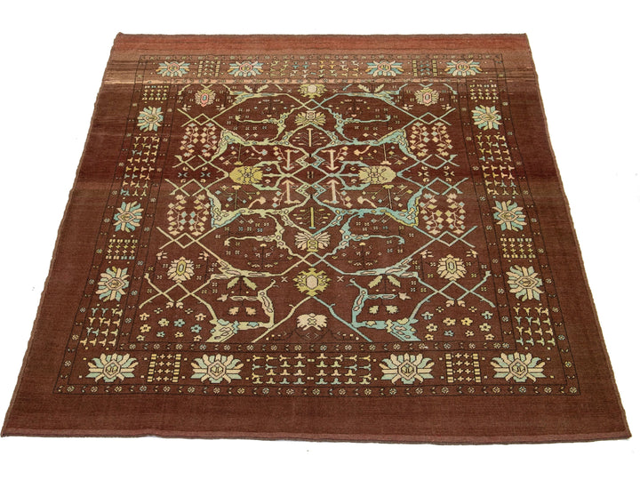 Modern Revival Wool Rug 8 X 9