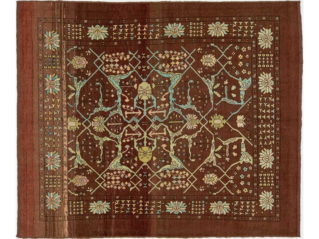 Modern Revival Wool Rug 8 X 9