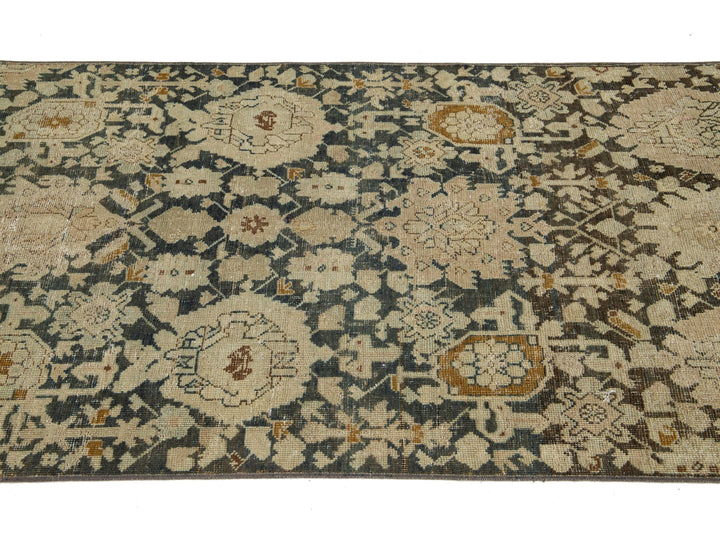 Antique Karabagh Wool Runner 3 X 18