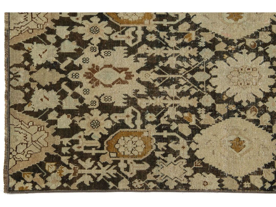 Antique Karabagh Wool Runner 3 X 18