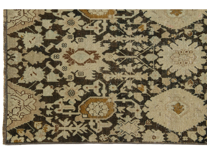 Antique Karabagh Wool Runner 3 X 18