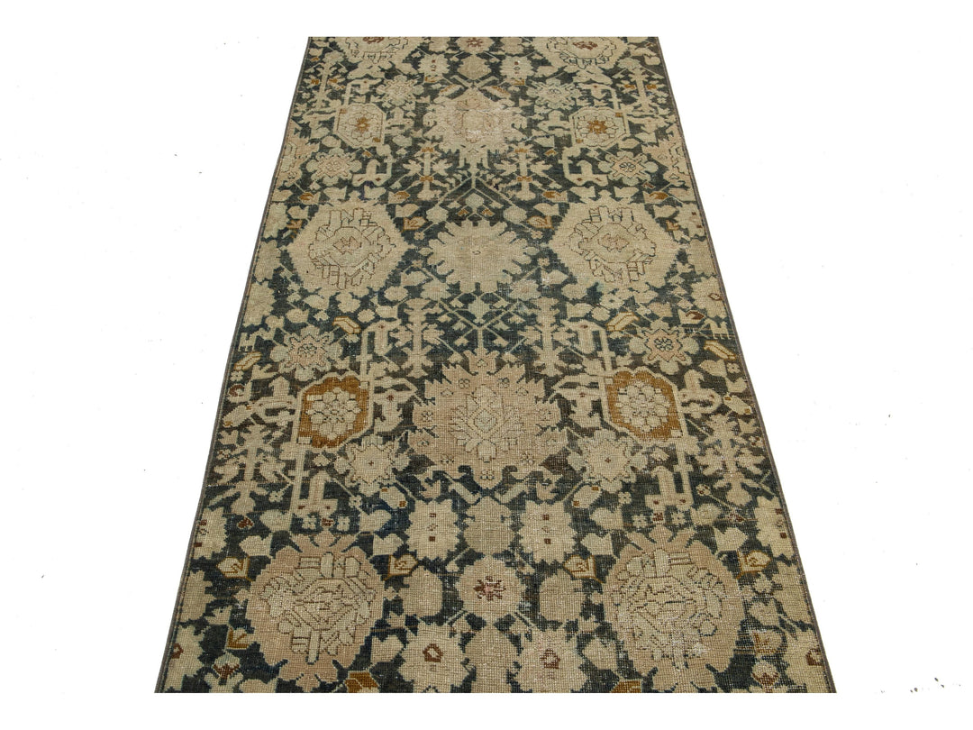 Antique Karabagh Wool Runner 3 X 18