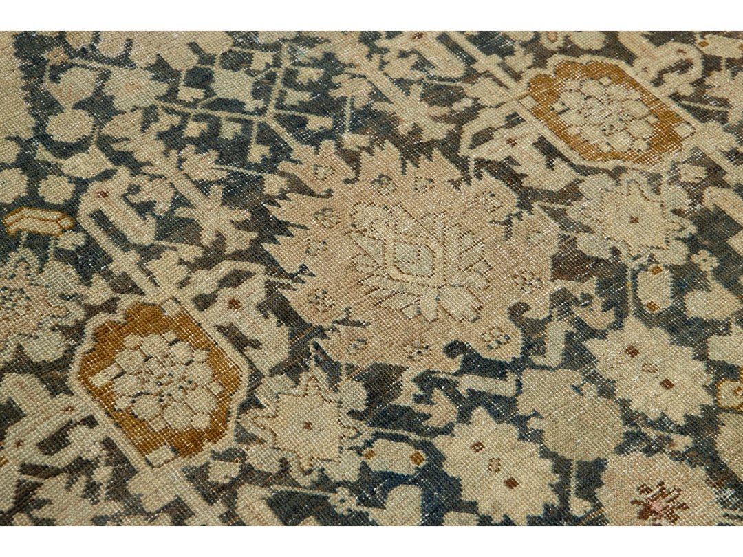 Antique Karabagh Wool Runner 3 X 18