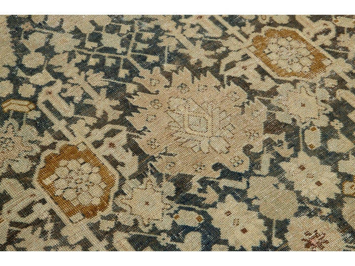 Antique Karabagh Wool Runner 3 X 18