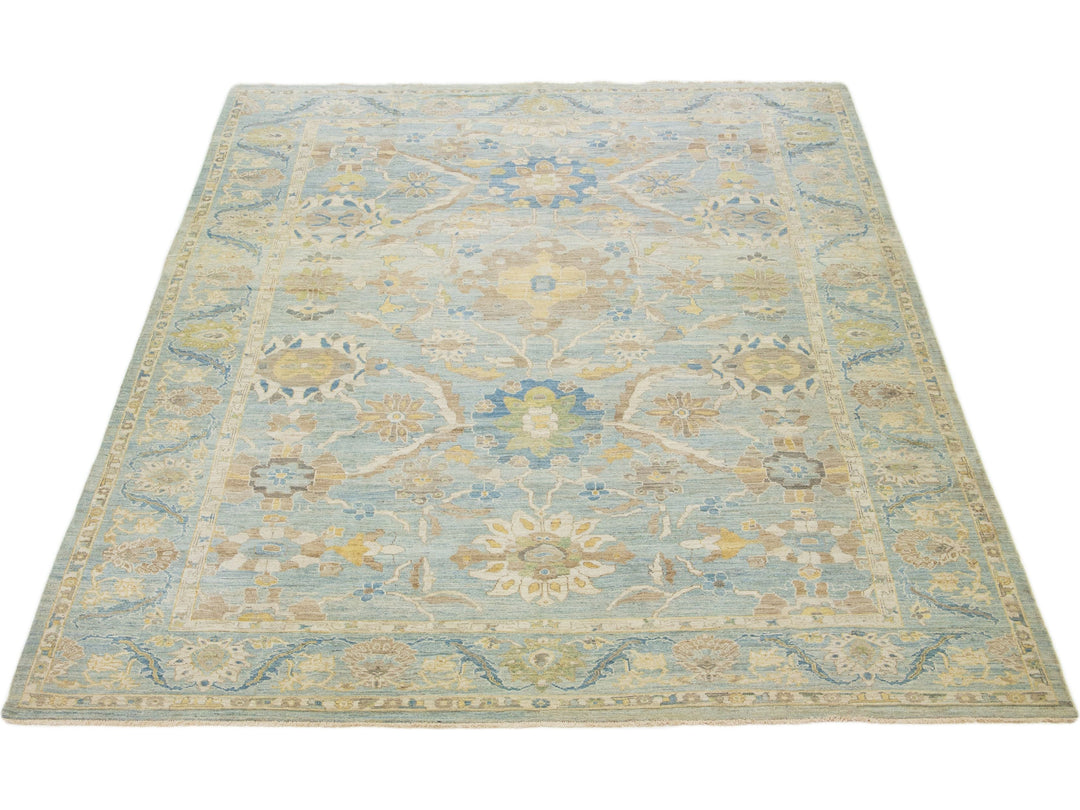 Modern Sultanabad Wool Rug 12 X 16