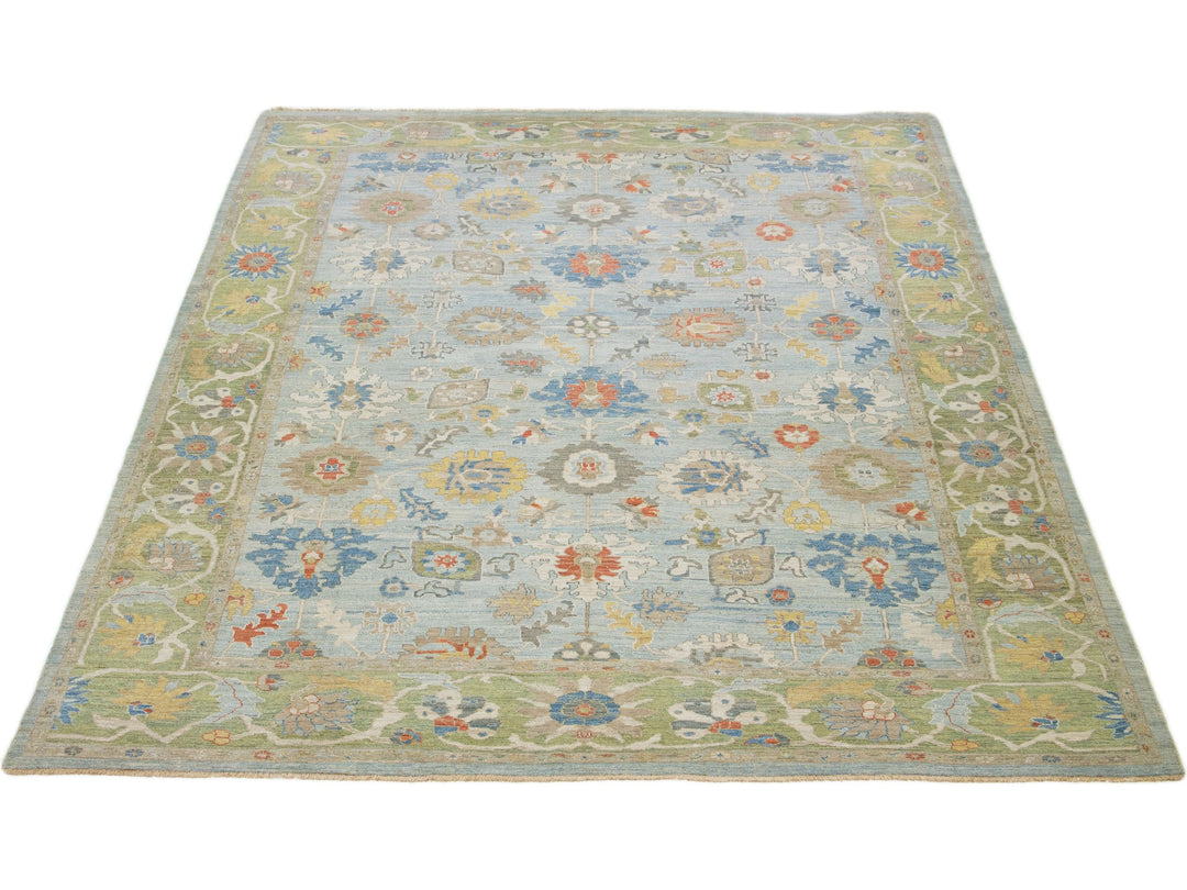 Modern Sultanabad Wool Rug 13 X 16