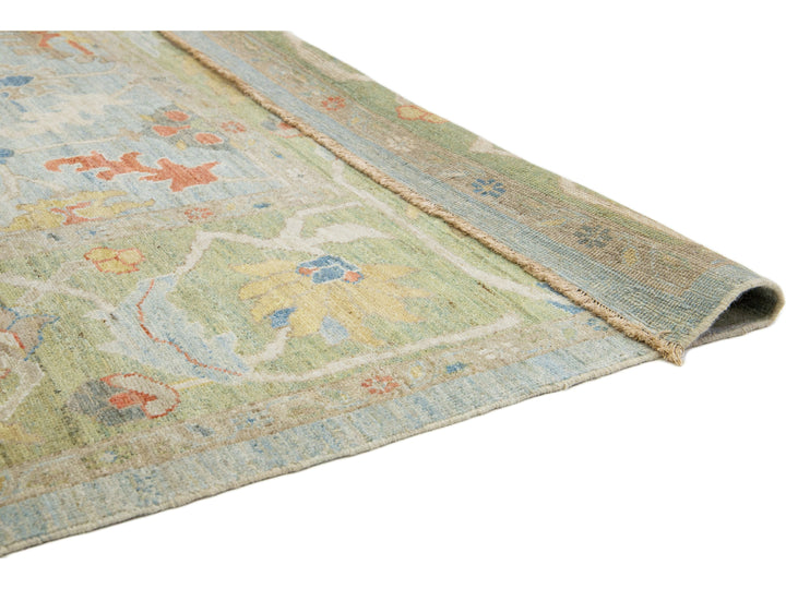 Modern Sultanabad Wool Rug 13 X 16