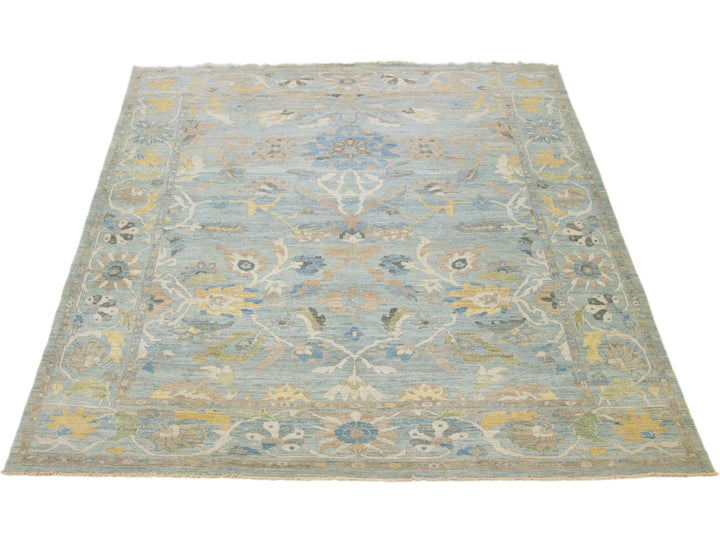 Modern Sultanabad Wool Rug 12 X 15