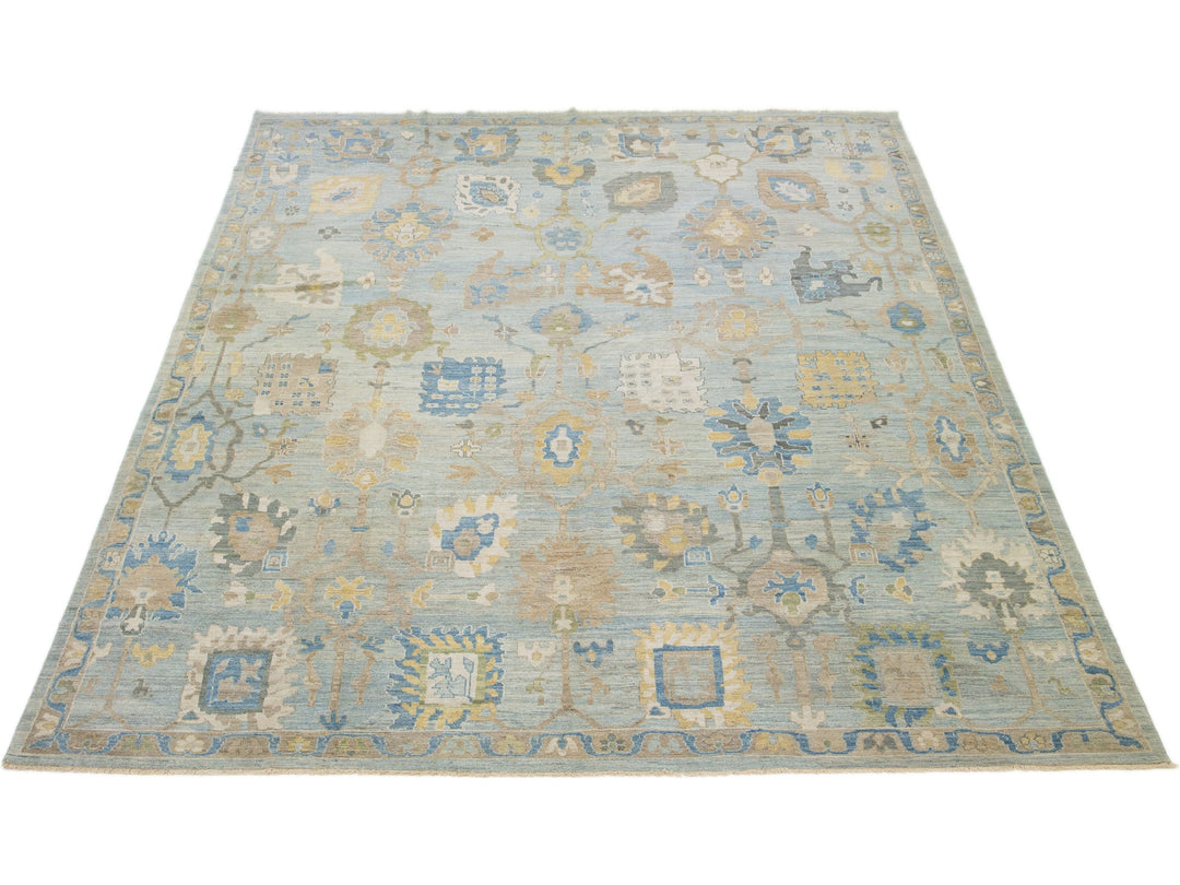 Modern Sultanabad Wool Rug 12 X 16