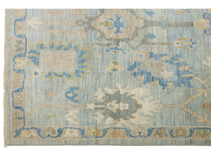 Modern Sultanabad Wool Rug 12 X 16