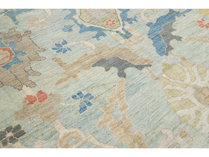 Modern Sultanabad Wool Rug 10 X 15