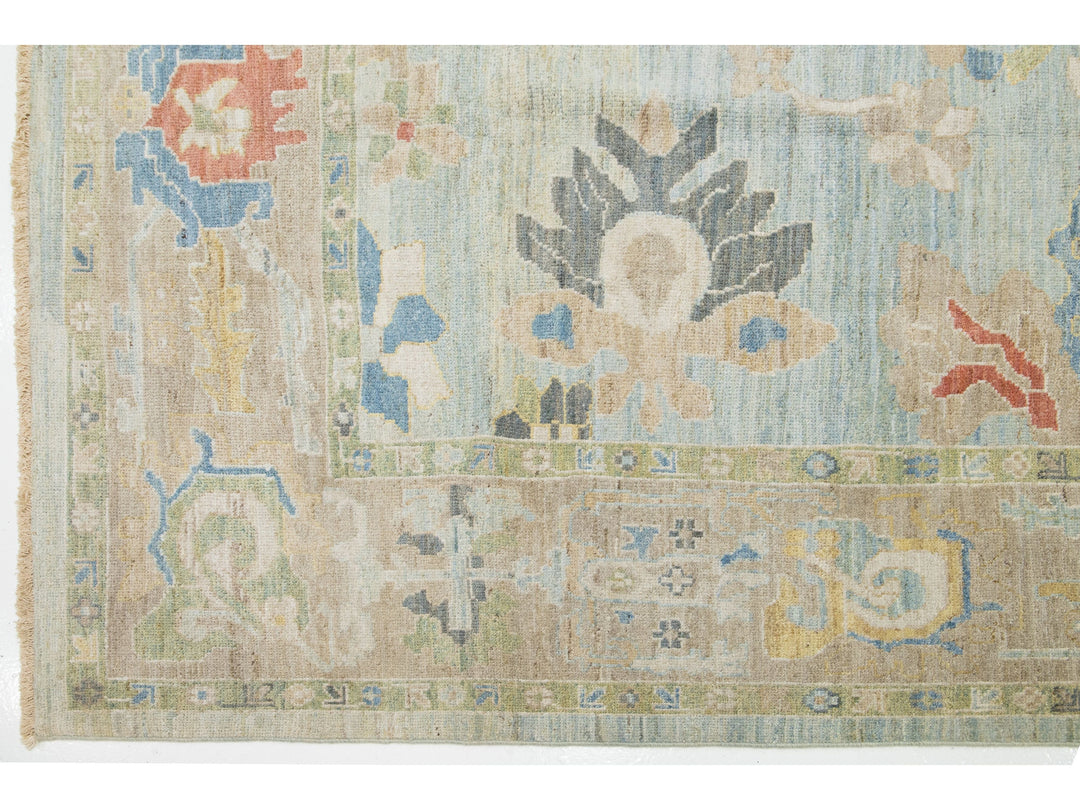 Modern Sultanabad Wool Rug 10 X 15