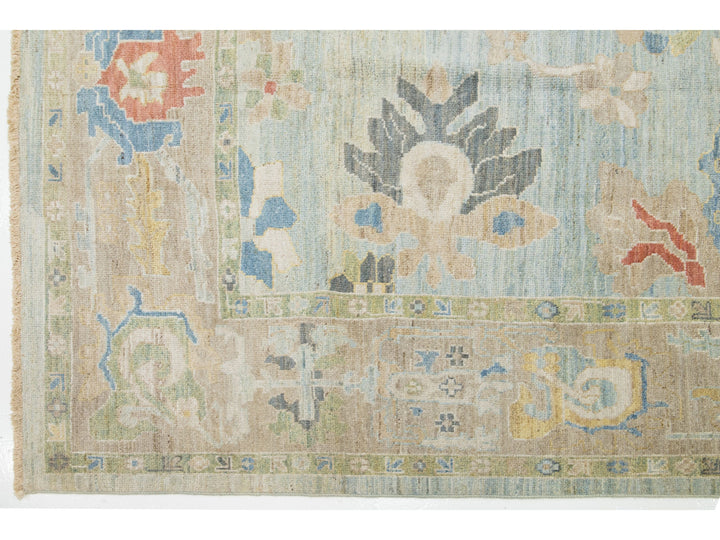 Modern Sultanabad Wool Rug 10 X 15