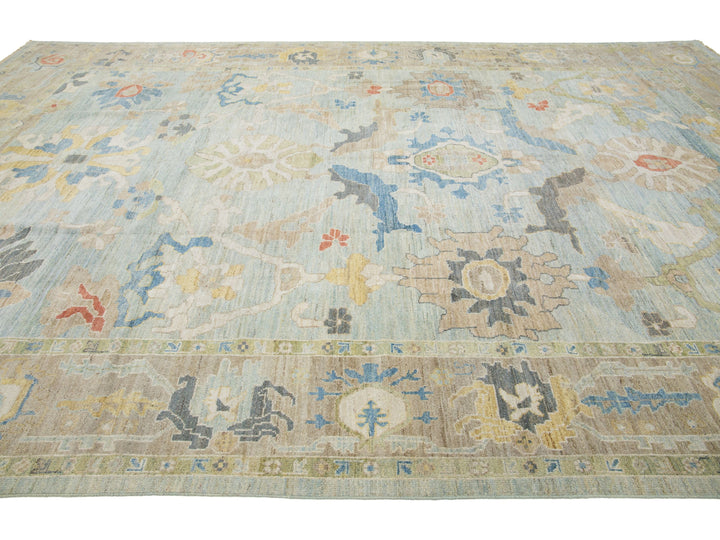 Modern Sultanabad Wool Rug 10 X 15