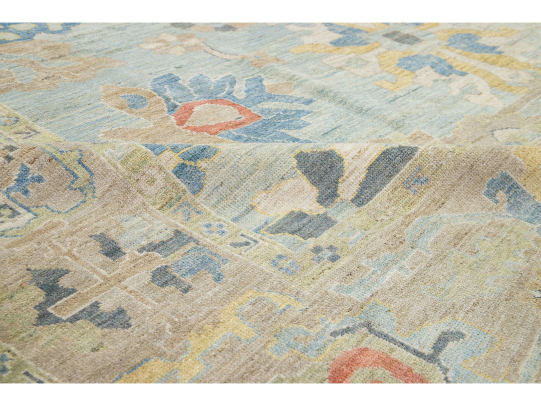 Modern Sultanabad Wool Rug 10 X 15