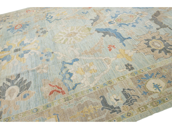 Modern Sultanabad Wool Rug 10 X 15