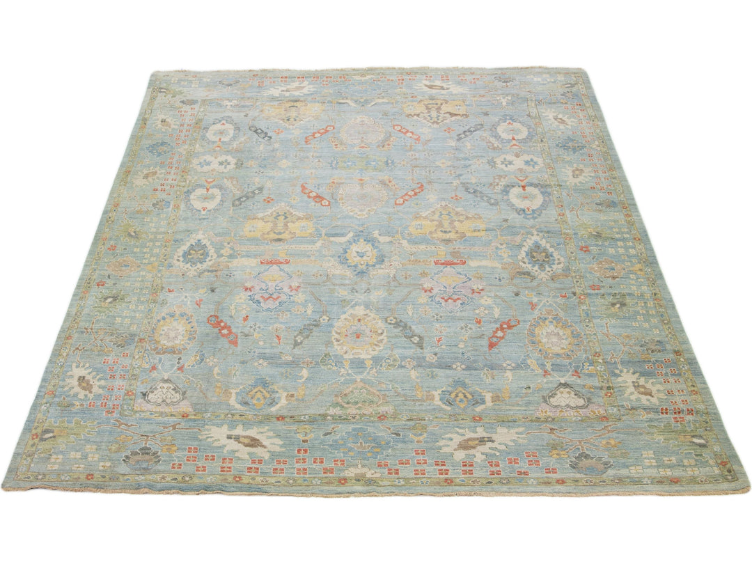 Modern Sultanabad Wool Rug 13 X 15