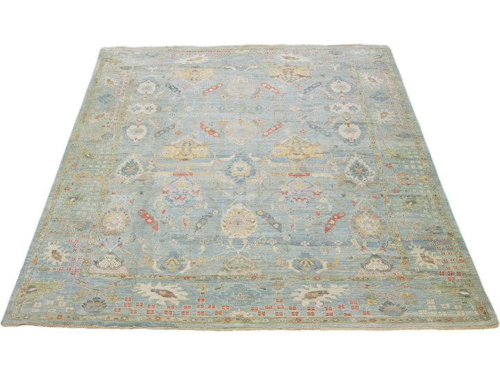 Modern Sultanabad Wool Rug 13 X 15