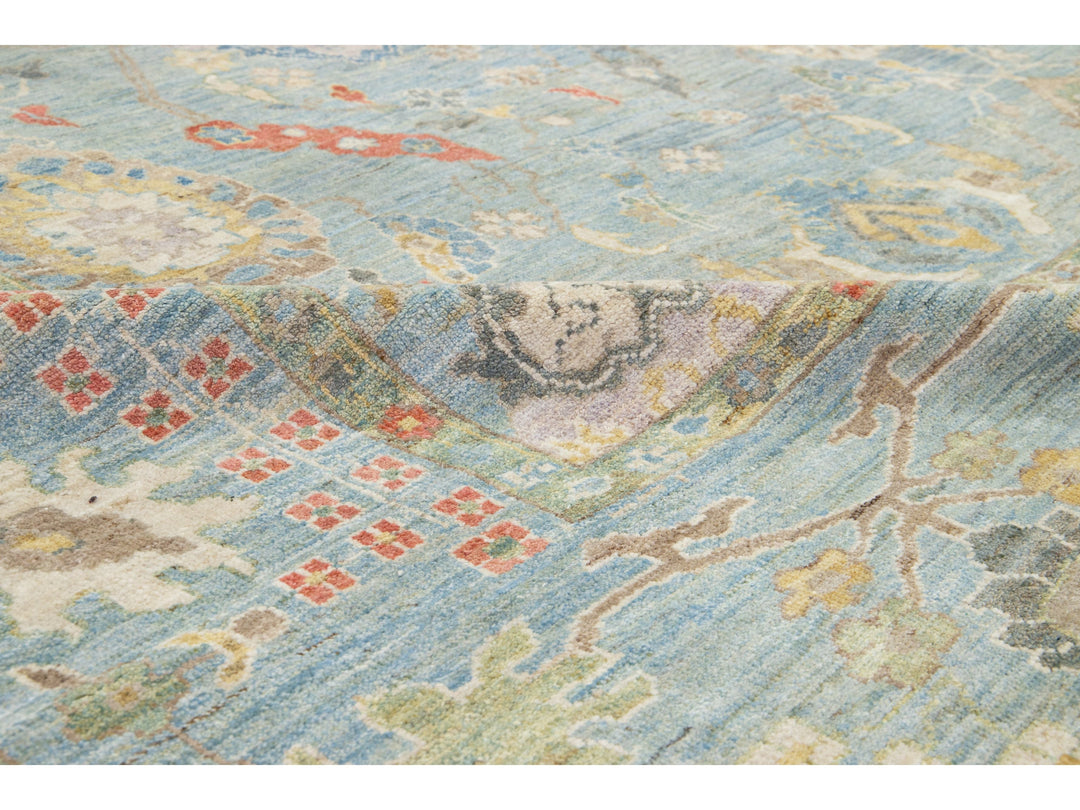 Modern Sultanabad Wool Rug 13 X 15