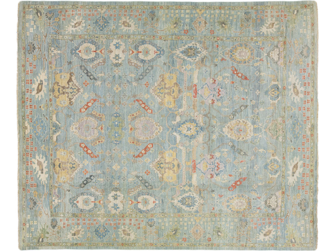 Modern Sultanabad Wool Rug 13 X 15