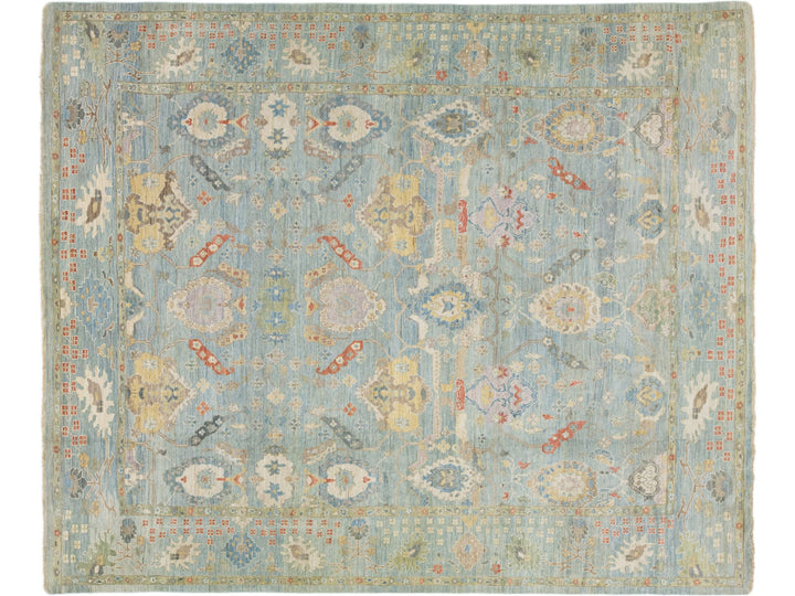 Modern Sultanabad Wool Rug 13 X 15