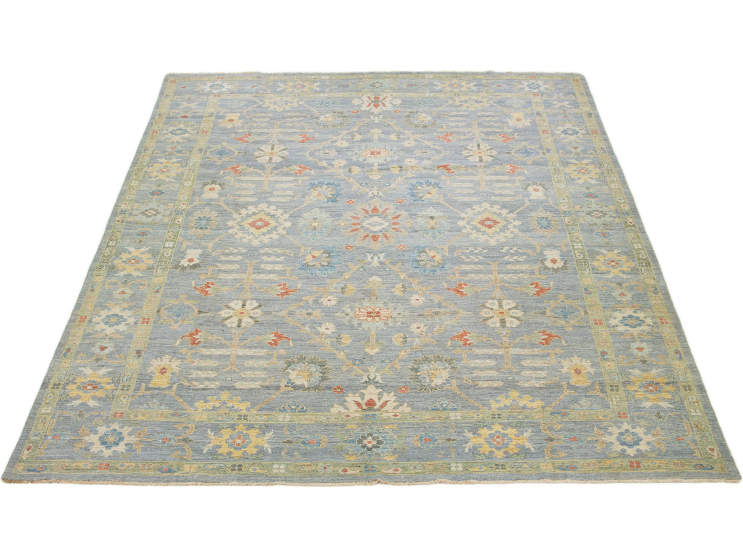 Modern Sultanabad Wool Rug 13 X 17