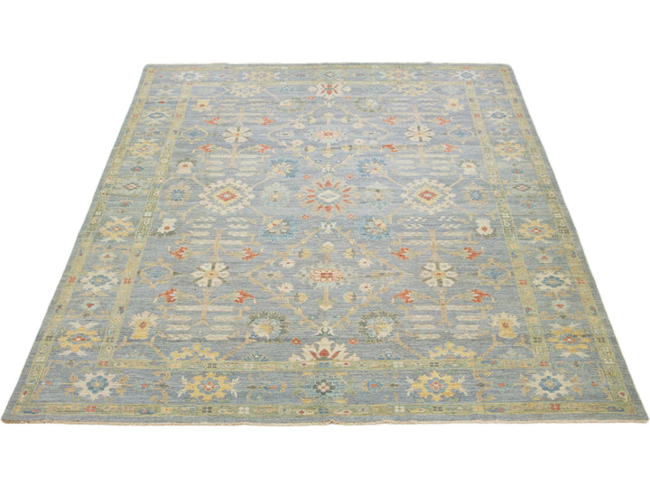 Modern Sultanabad Wool Rug 13 X 17