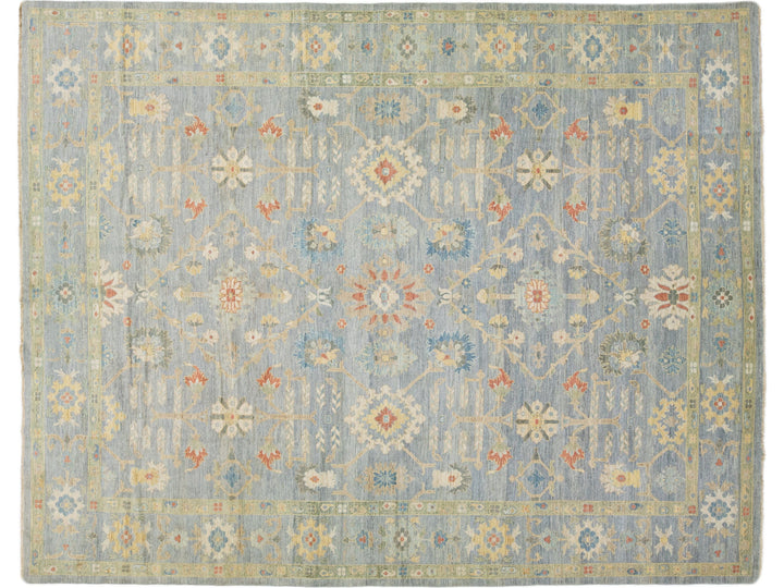 Modern Sultanabad Wool Rug 13 X 17