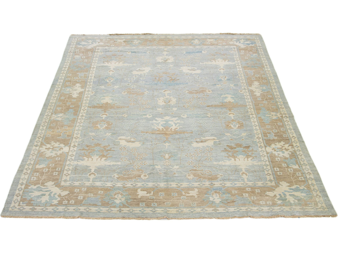 Modern Sultanabad Wool Rug 12 X 15