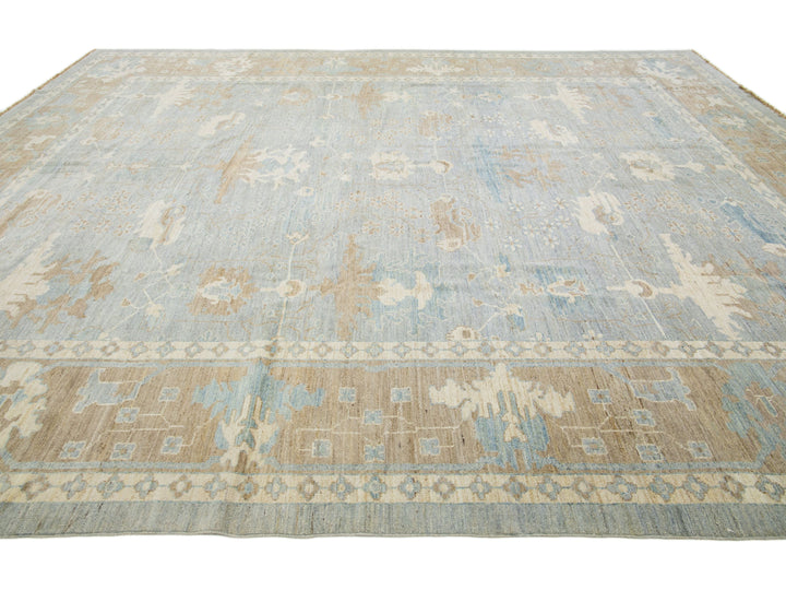 Modern Sultanabad Wool Rug 12 X 15