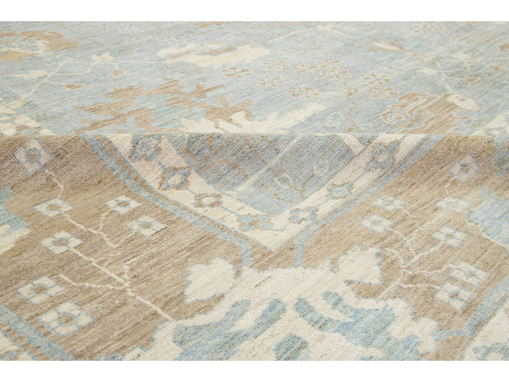 Modern Sultanabad Wool Rug 12 X 15