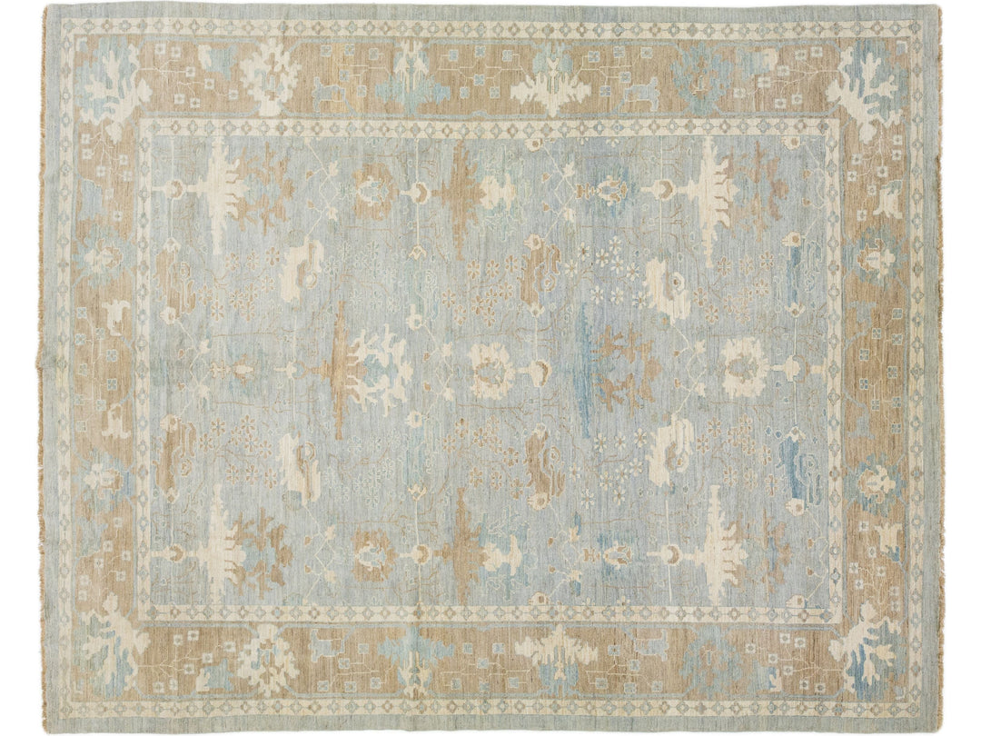 Modern Sultanabad Wool Rug 12 X 15