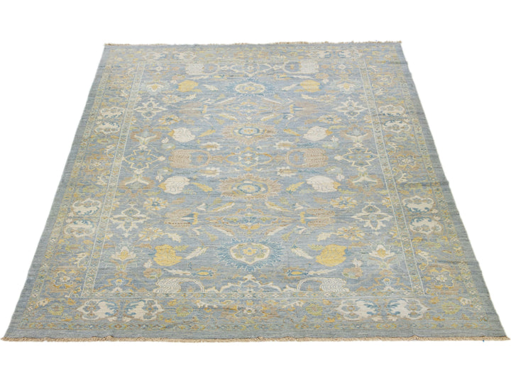 Modern Sultanabad Wool Rug 11 X 14