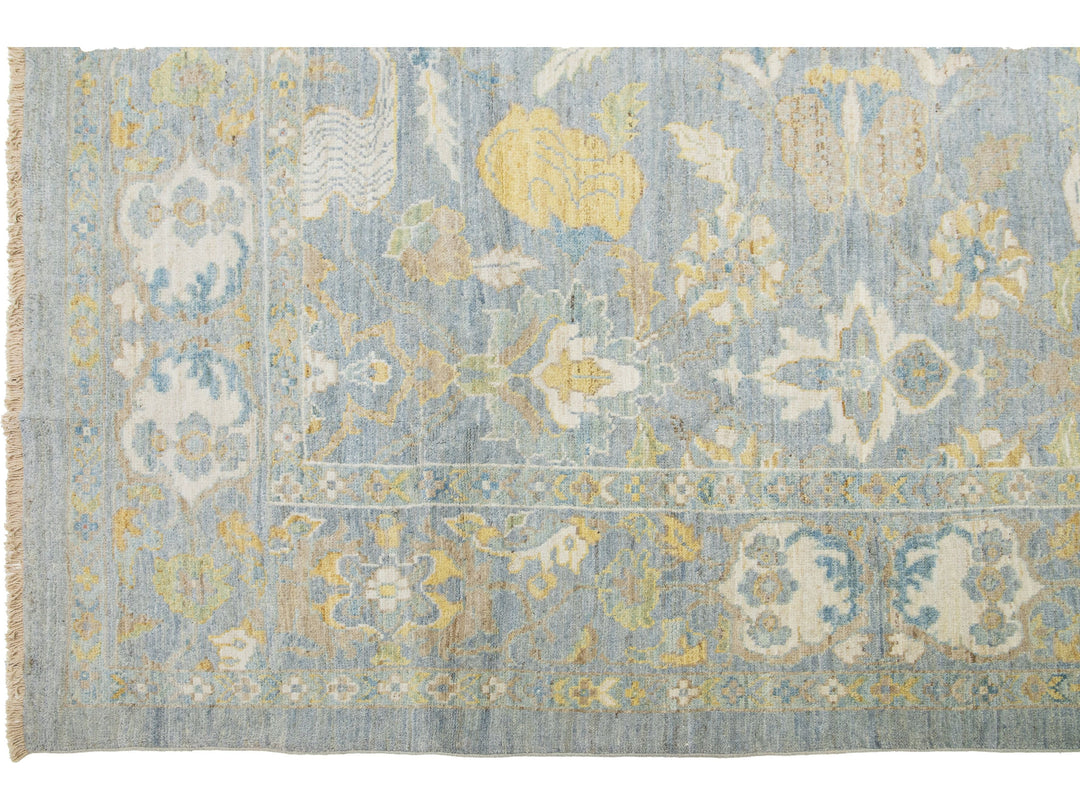 Modern Sultanabad Wool Rug 11 X 14