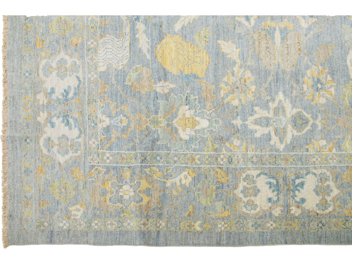 Modern Sultanabad Wool Rug 11 X 14