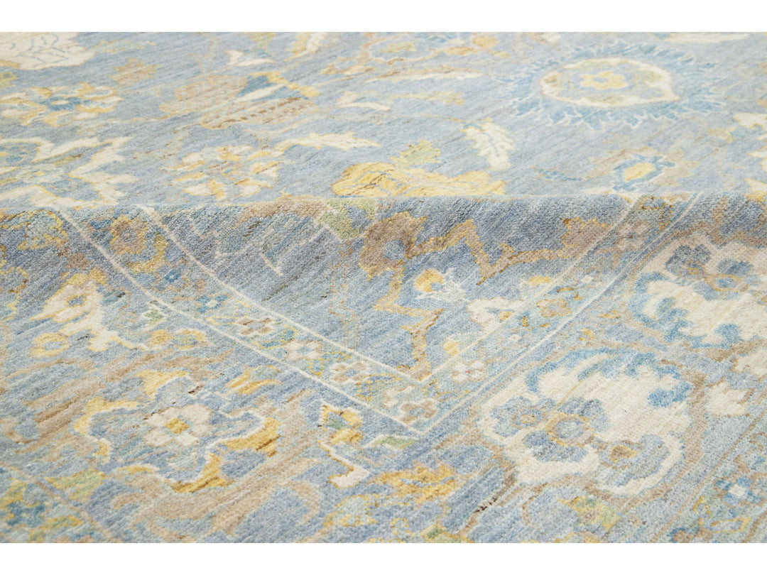 Modern Sultanabad Wool Rug 11 X 14