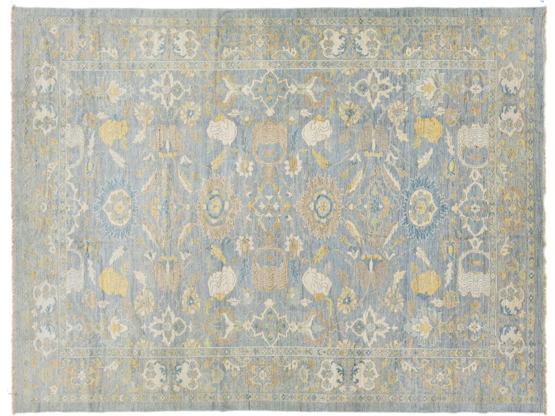 Modern Sultanabad Wool Rug 11 X 14