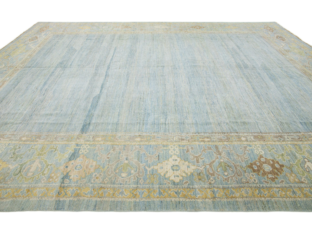 Modern Sultanabad Wool Rug 12 X 15