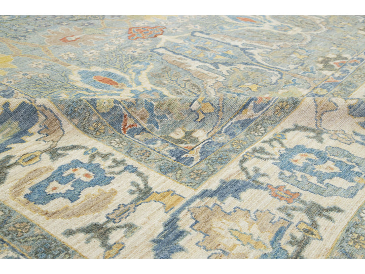 Modern Sultanabad Wool Rug 13 X 14