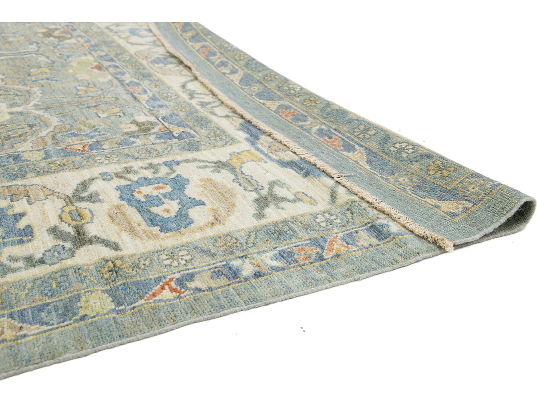 Modern Sultanabad Wool Rug 13 X 14