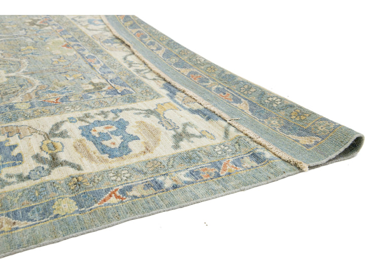 Modern Sultanabad Wool Rug 13 X 14