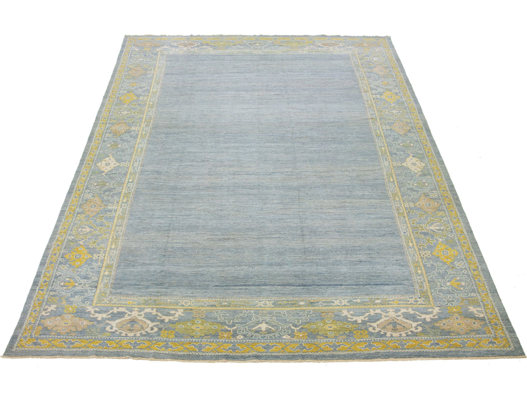 Modern Sultanabad Wool Rug 12 X 19